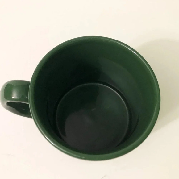 Vintage 7 Up Soda Beverage Collectible Green  Coffee Mug Cup Made in England - Picture 6 of 11